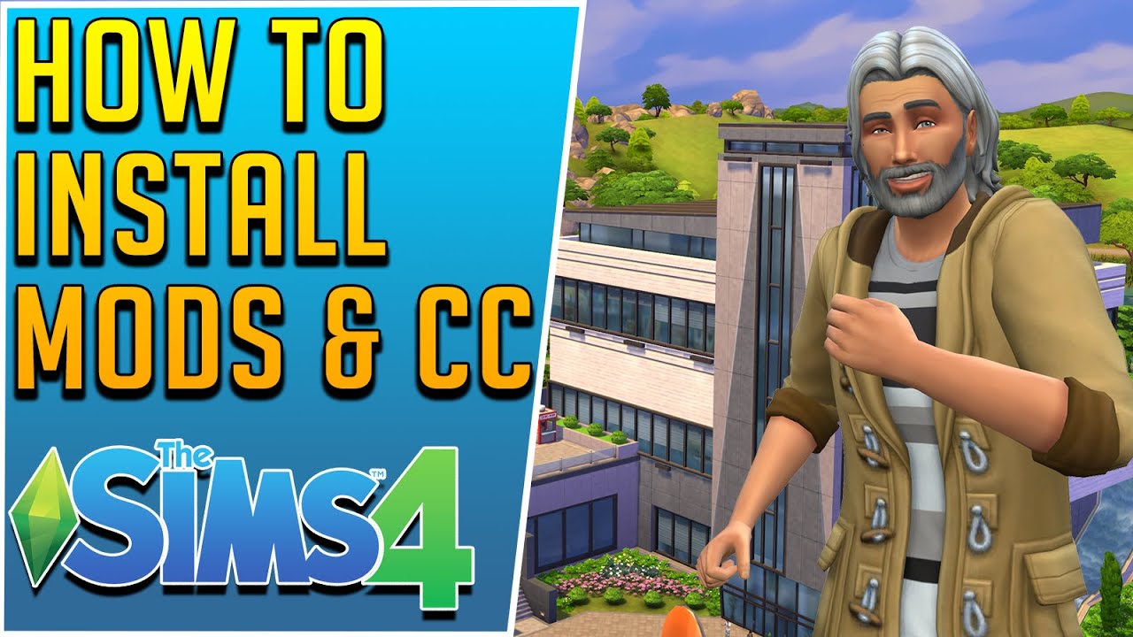 how to install custom content sims 4 tsr
